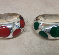silver and bakelite